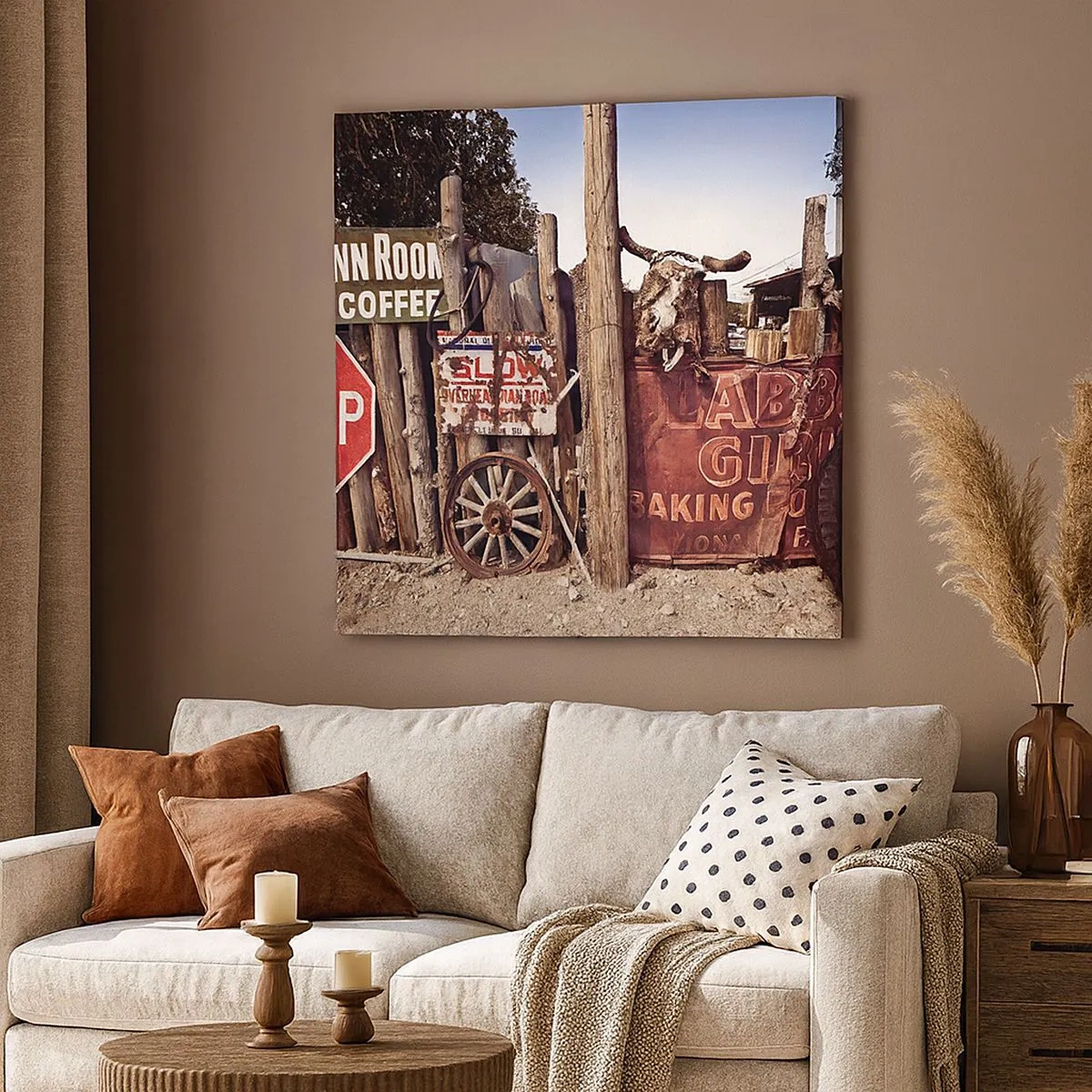 Obraz na plátne - A čas sa zastavil - 30x30 cm