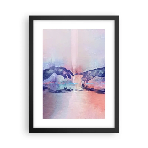 Plagát v čiernom ráme - Božská iskra života - 30x40 cm