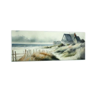 Obraz na skle - Ďaleko od zhonu - 140x50 cm