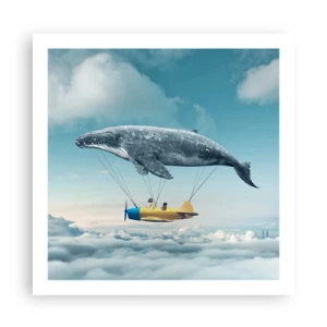 Plagát - Prečo by nie? - 60x60 cm