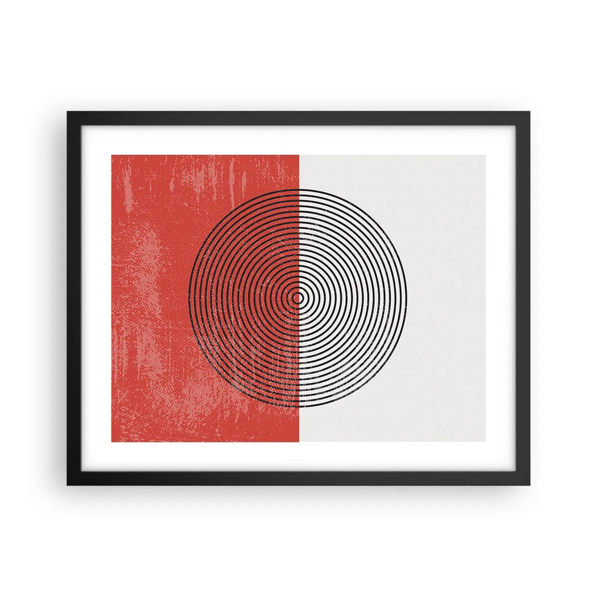 Plagát v čiernom ráme - Presný zásah - 50x40 cm