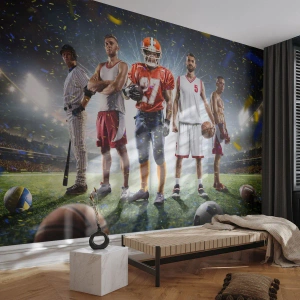 Samolepiaca Fototapeta Deluxe Sticker - Gladiátori arén - Šport, Športovec, Futbal - 350x256 cm