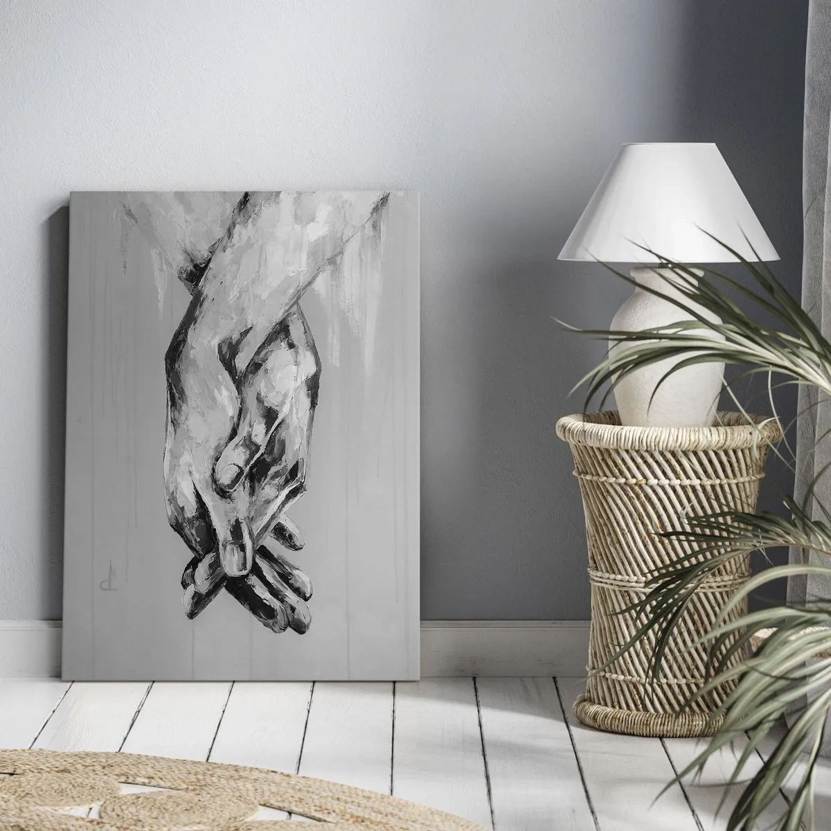 Obraz na plátne - Začiatok… - 50x70 cm