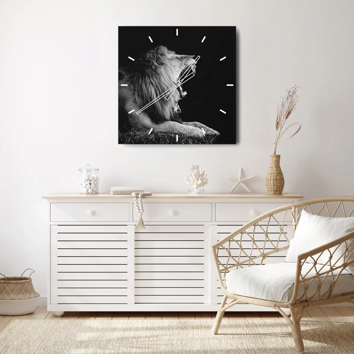 Nástenné hodiny - Bez najmenších pochýb - 30x30 cm