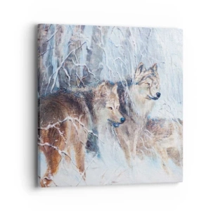 Obraz na plátne - Pozor! Prichádza… - 40x40 cm