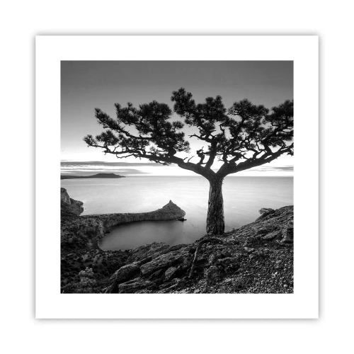 Plagát - Pokoj až k horizontu - 40x40 cm