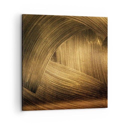 Obraz na plátne - V zlatom labyrinte - 60x60 cm