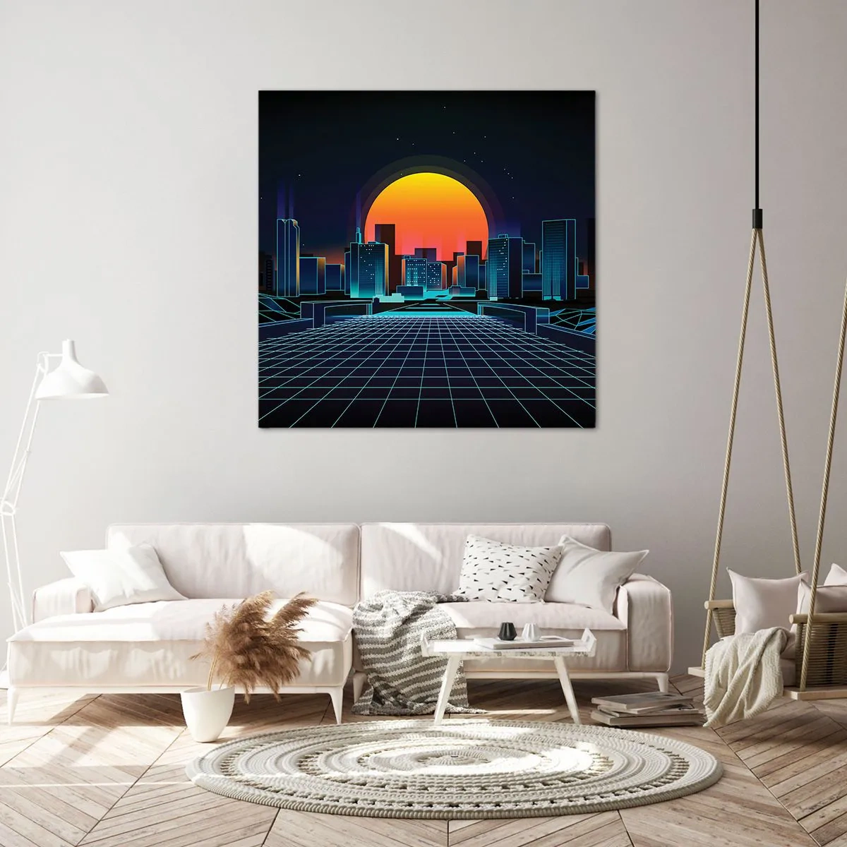 Obraz na plátne - Stále chcete do reálu? - 40x40 cm