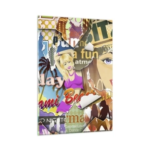 Obraz na skle - Prázdninová retrospektíva - 50x70 cm