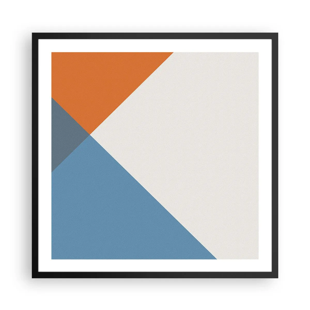 Plagát v čiernom ráme - Pod uhlom… - 60x60 cm