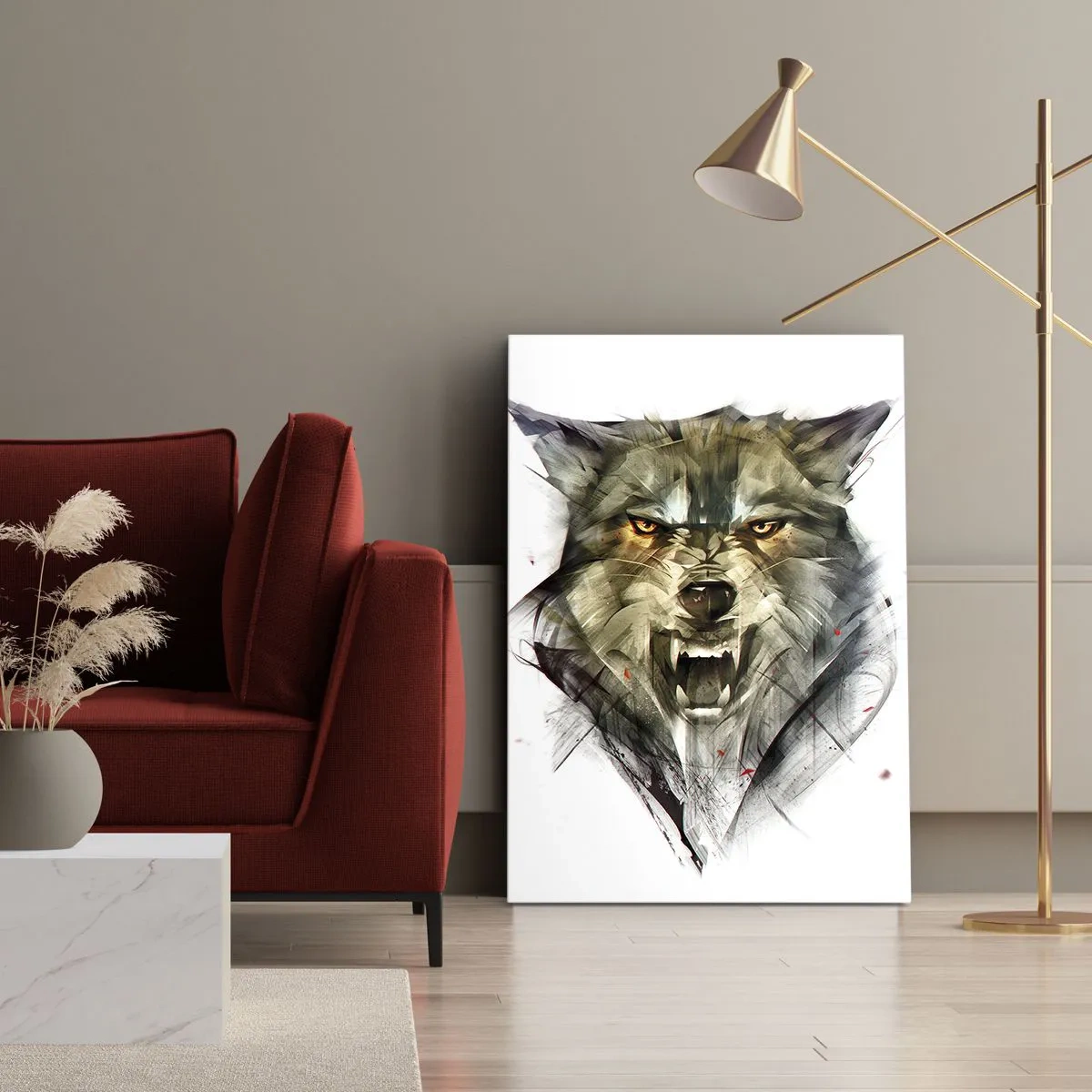 Obraz na plátne - Ani krok! - 50x70 cm