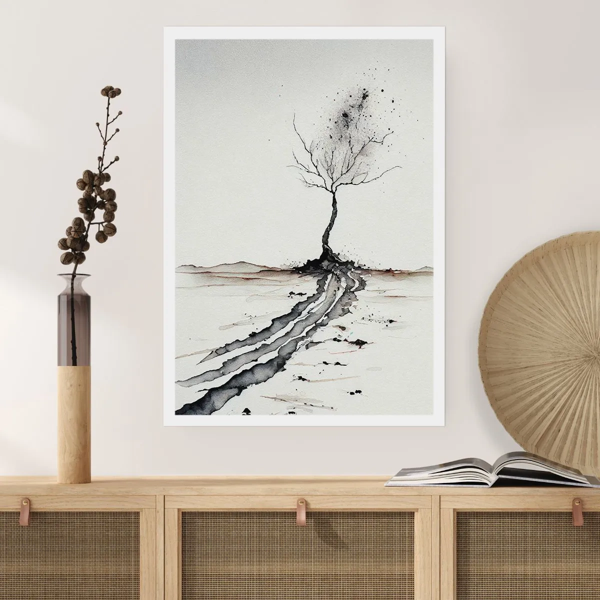 Plagát - Zimná melanchólia - 50x70 cm