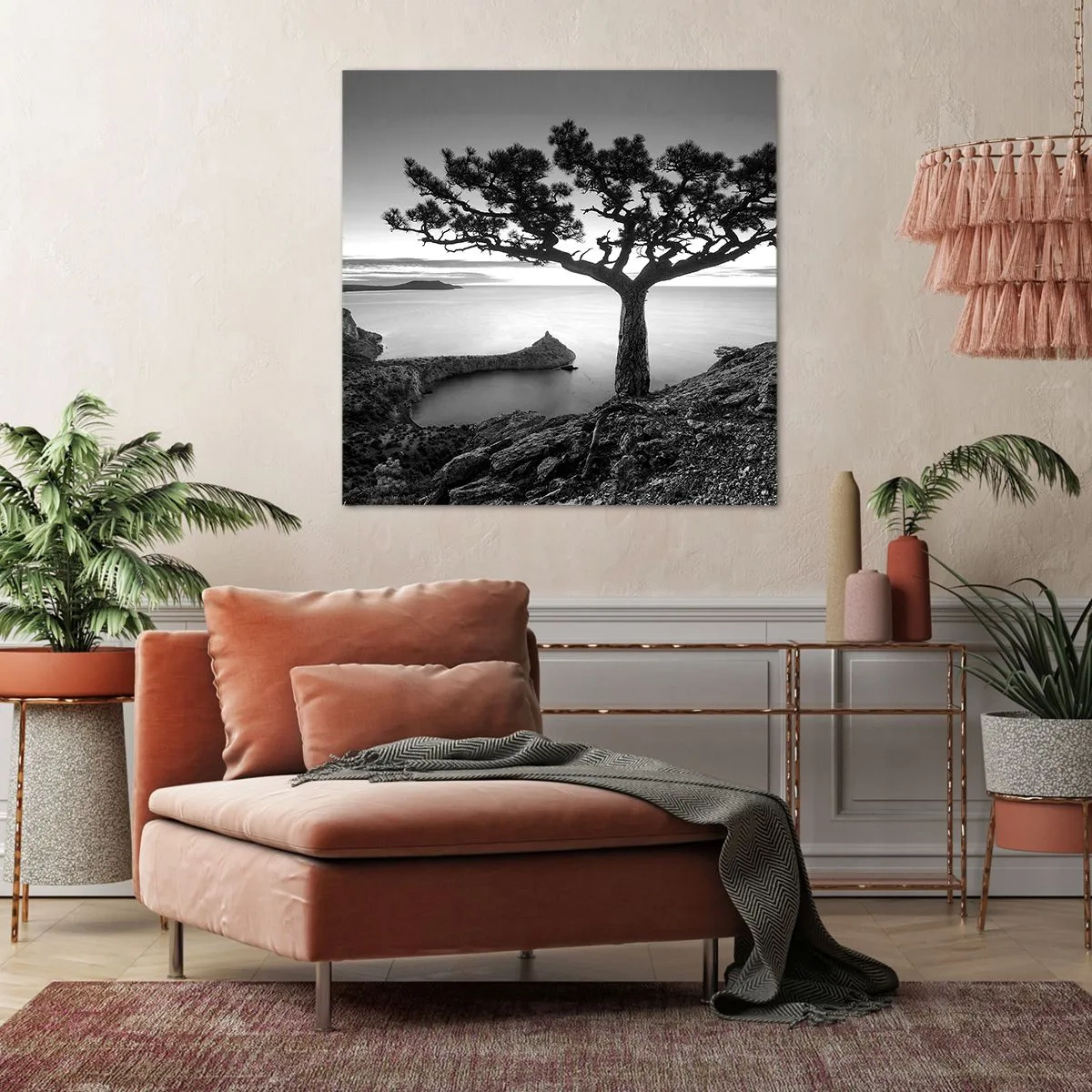 Obraz na plátne - Pokoj až k horizontu - 70x70 cm