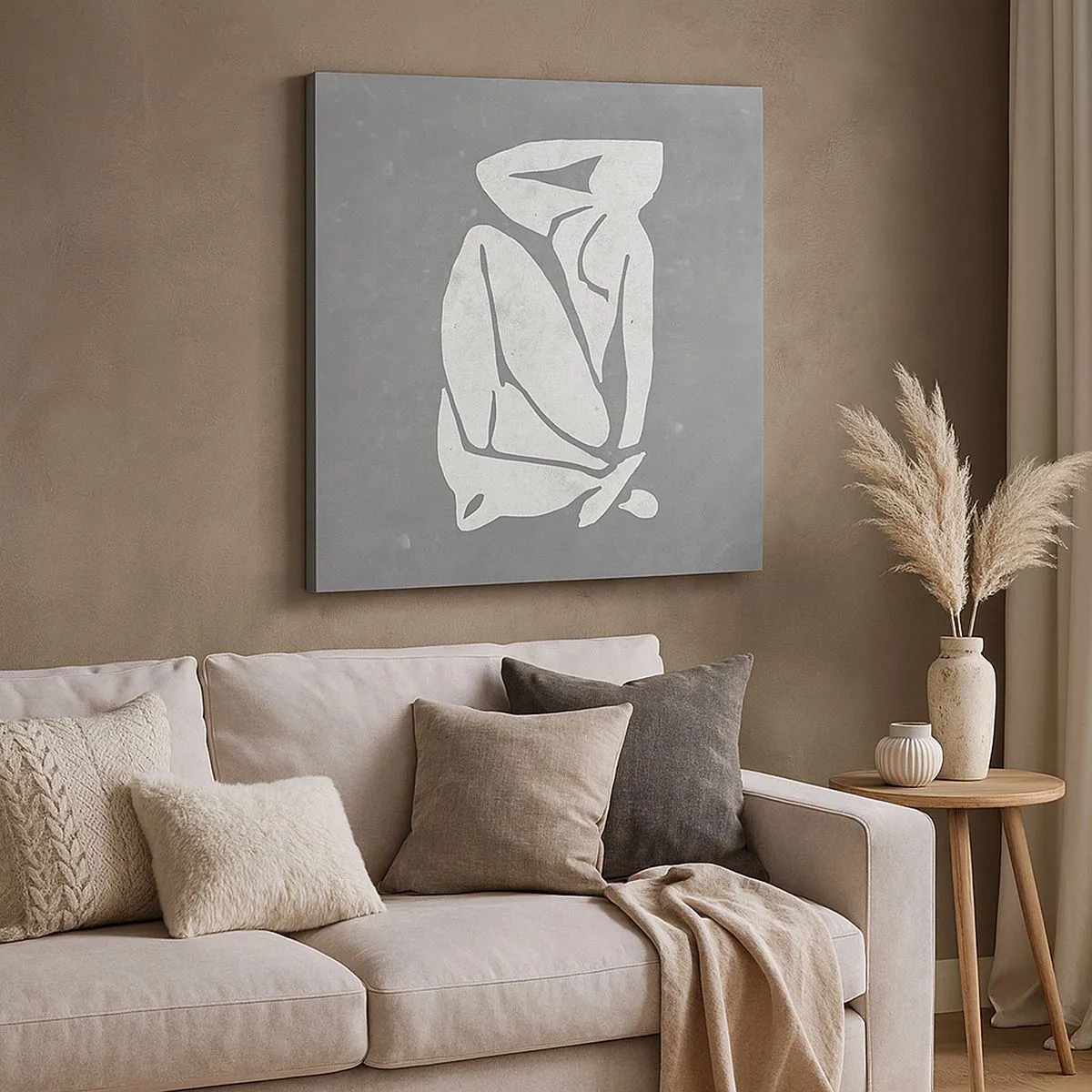 Obraz na plátne - V zádumčivosti - 30x30 cm