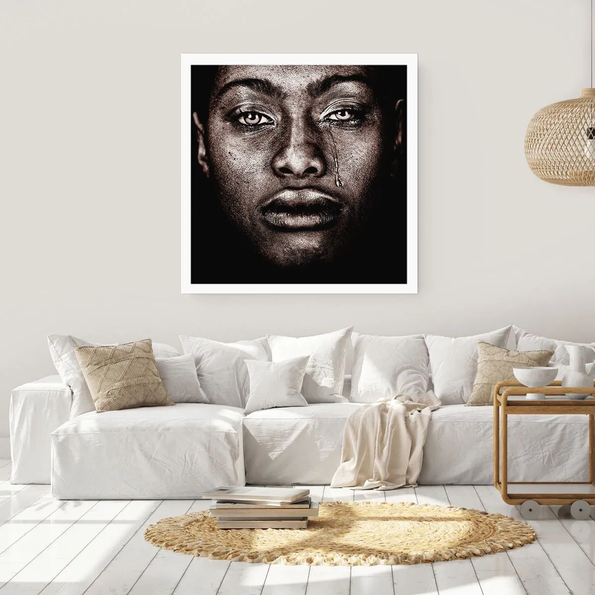 Plagát - Jedna slza - 30x30 cm