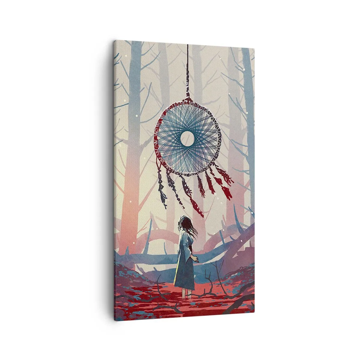 Obraz na plátne - Tajný rituál šťastia - 45x80 cm