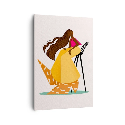 Obraz na plátne - Móda je tiež zábava - 70x100 cm