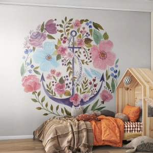 Fototapeta Premium Sand - Námorníkov krásny sen - Kotva, Boho, Prímorské - 250x175 cm