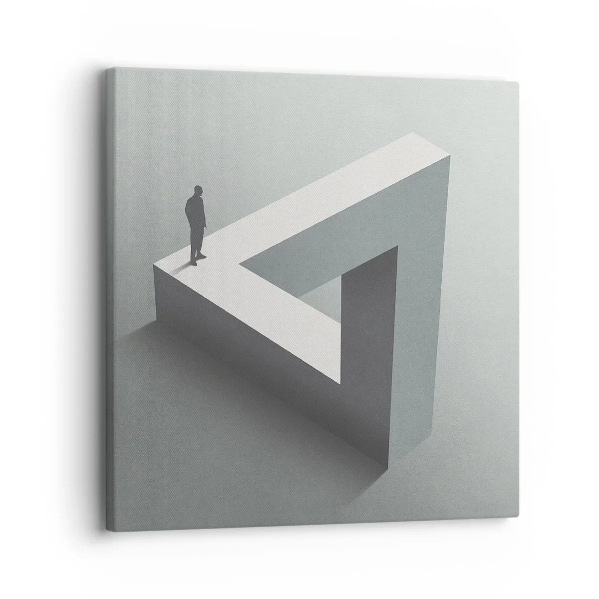 Obraz na plátne - A predsa je to možné - 30x30 cm