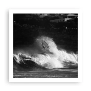 Plagát - Výzva prijatá! - 60x60 cm