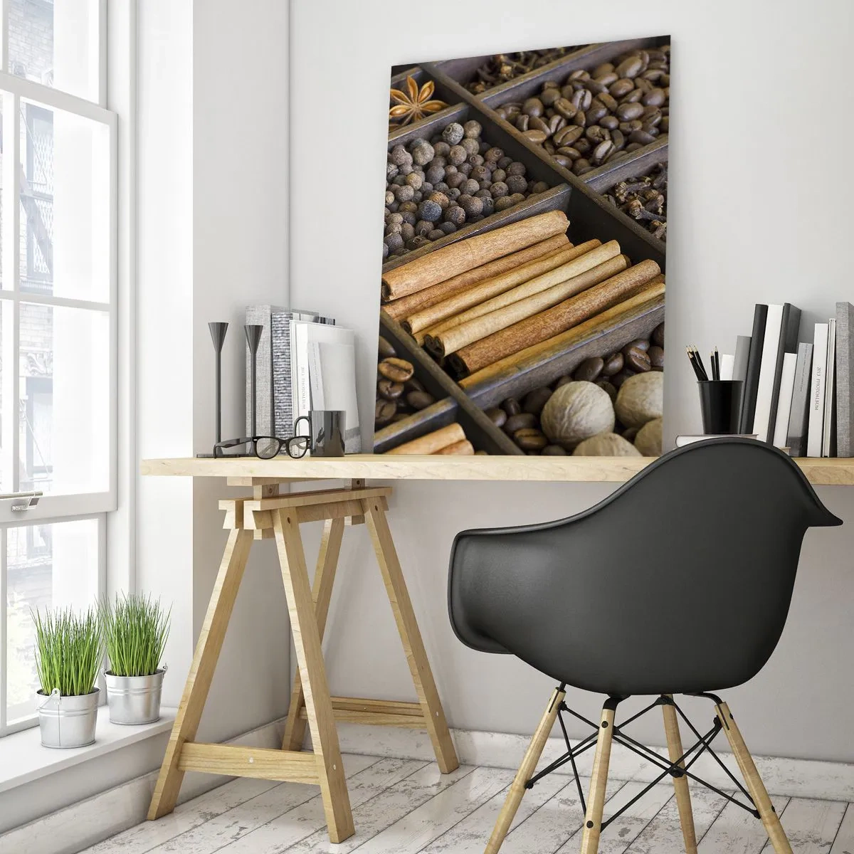 Obraz na skle - Pokladnice vôní - 50x70 cm