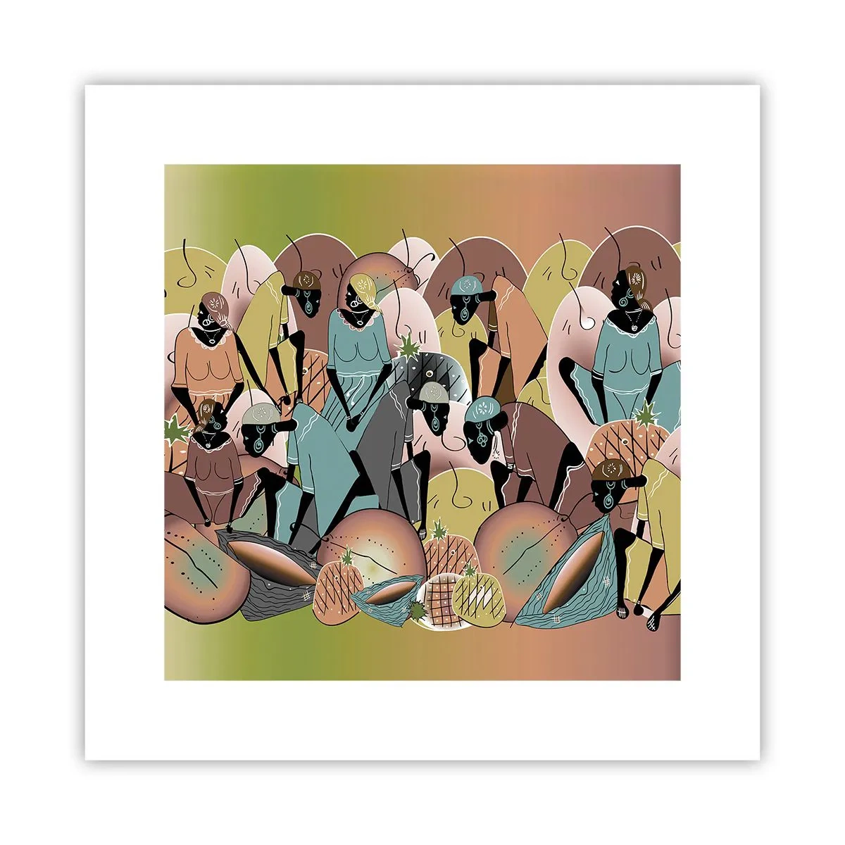 Plagát - Blíži sa veľký sviatok - 30x30 cm