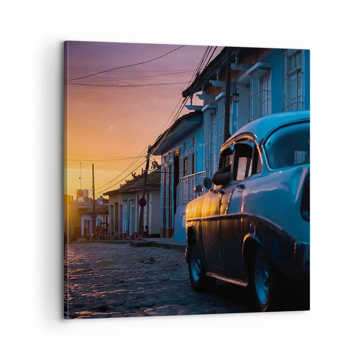 Obraz na plátne - Tu spomaľuje čas - 60x60 cm
