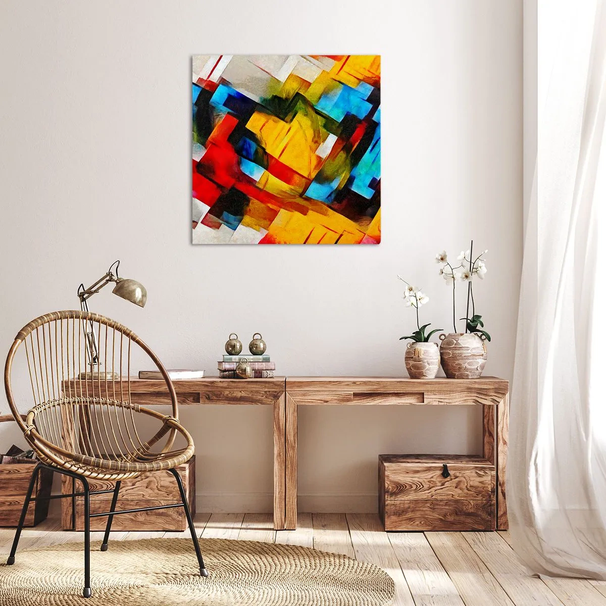 Obraz na plátne - Viacfarebný mix - 30x30 cm