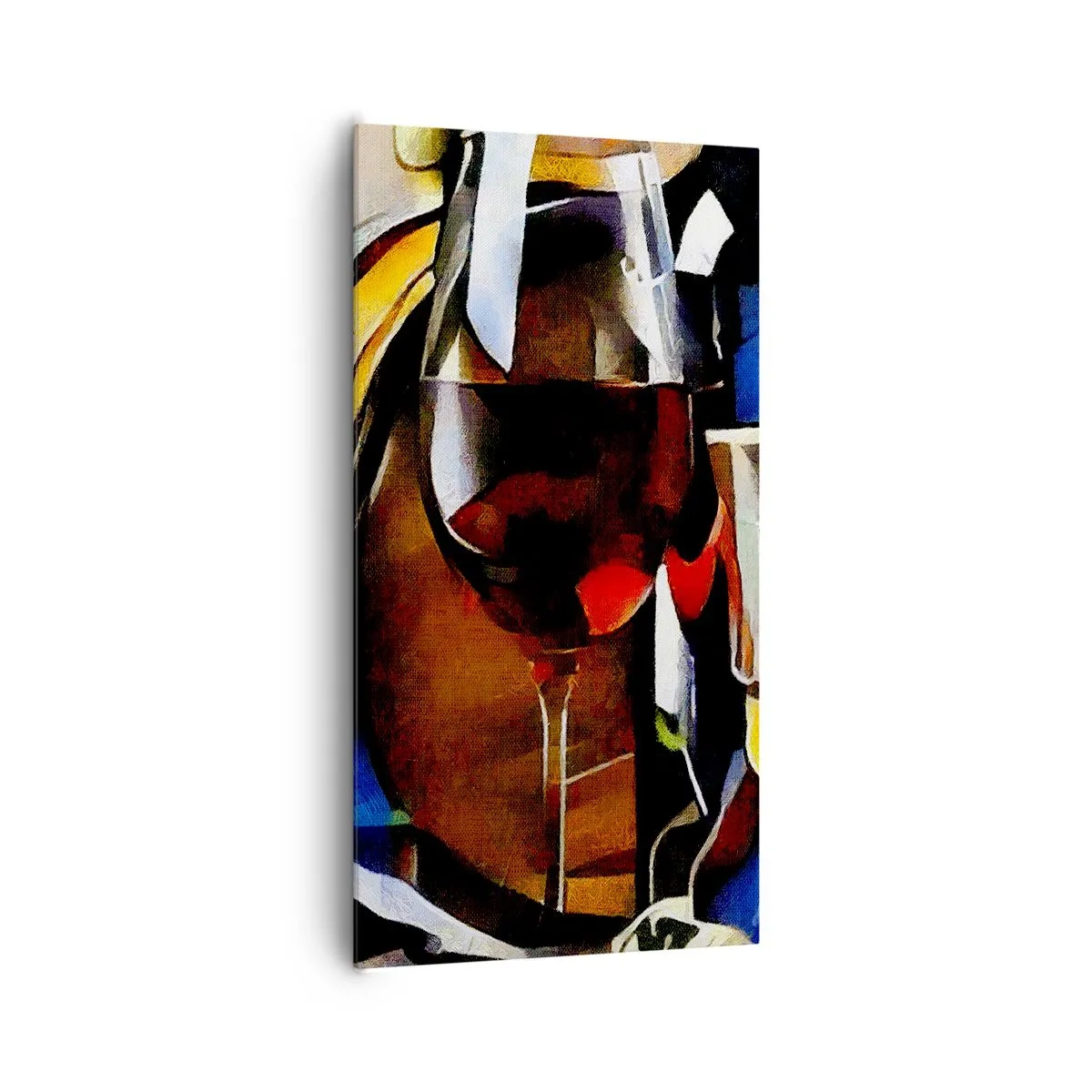 Obraz na plátne - Aj svet dostáva farby - 65x120 cm