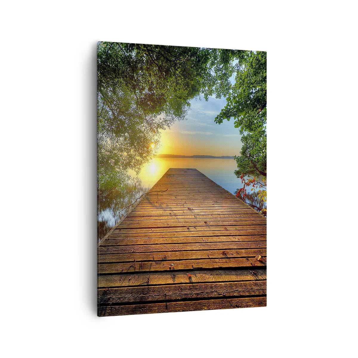 Obraz na plátne - Neponáhľaj sa, posaď sa - 70x100 cm