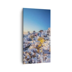 Obraz na plátne - Esencia Grécka - 55x100 cm