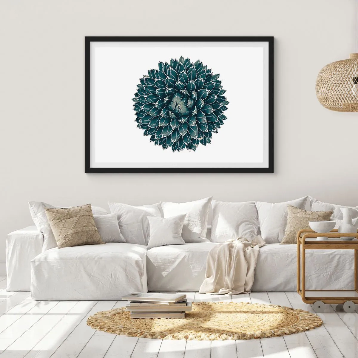 Plagát v čiernom ráme - Hviezda púšte - 70x50 cm
