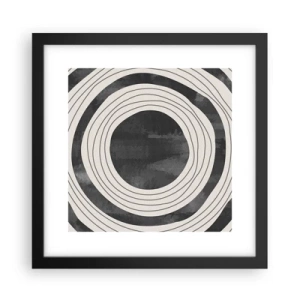 Plagát v čiernom ráme - Presný zásah - 30x30 cm
