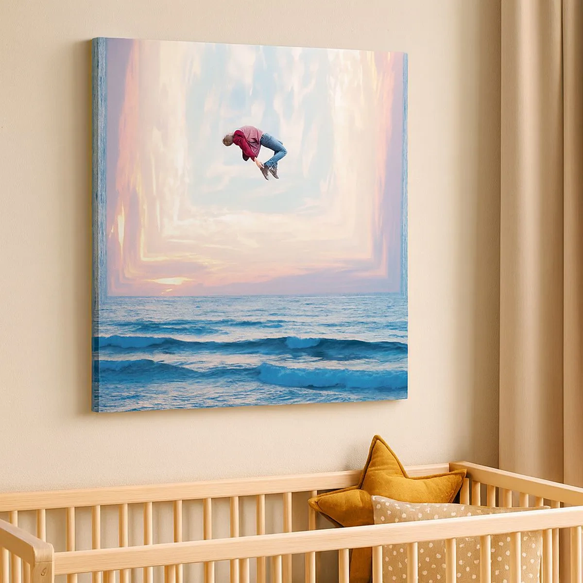 Obraz na plátne - Do inej dimenzie - 30x30 cm