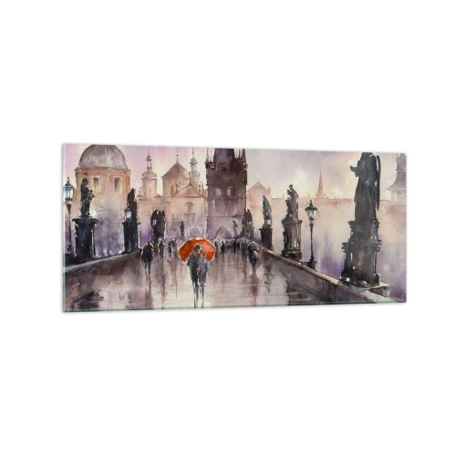 Obraz na skle - Ľudia sa nemenia - 120x50 cm