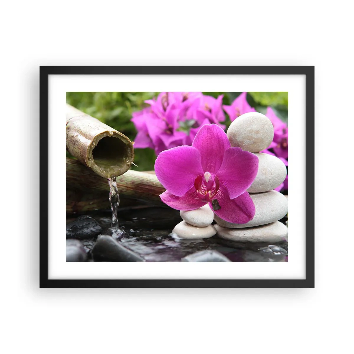 Plagát v čiernom ráme - Už odpočívaš - 50x40 cm