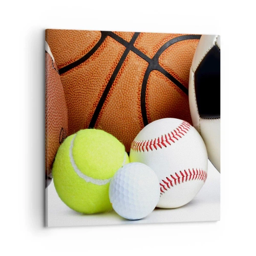 Obraz na plátne - Spája nás futbal! - 50x50 cm