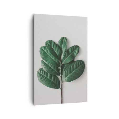 Obraz na plátne - Kresba samotnej prírody - 80x120 cm