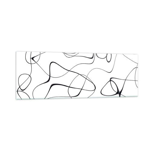 Obraz na skle - Cesty života, zákruty osudu - 90x30 cm