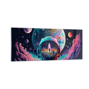 Obraz na skle - Filozofom sa to ani nesnívalo - 100x40 cm