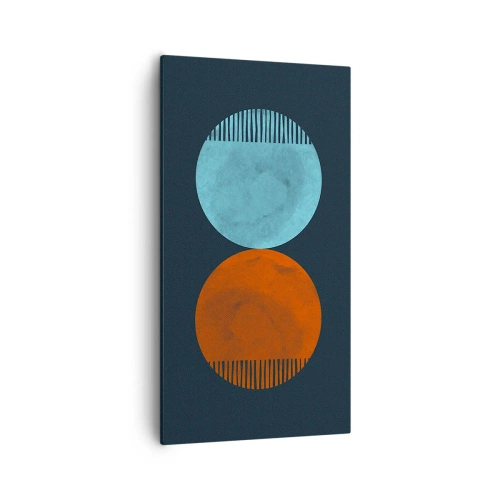 Obraz na plátne - Iba geometria? - 55x100 cm