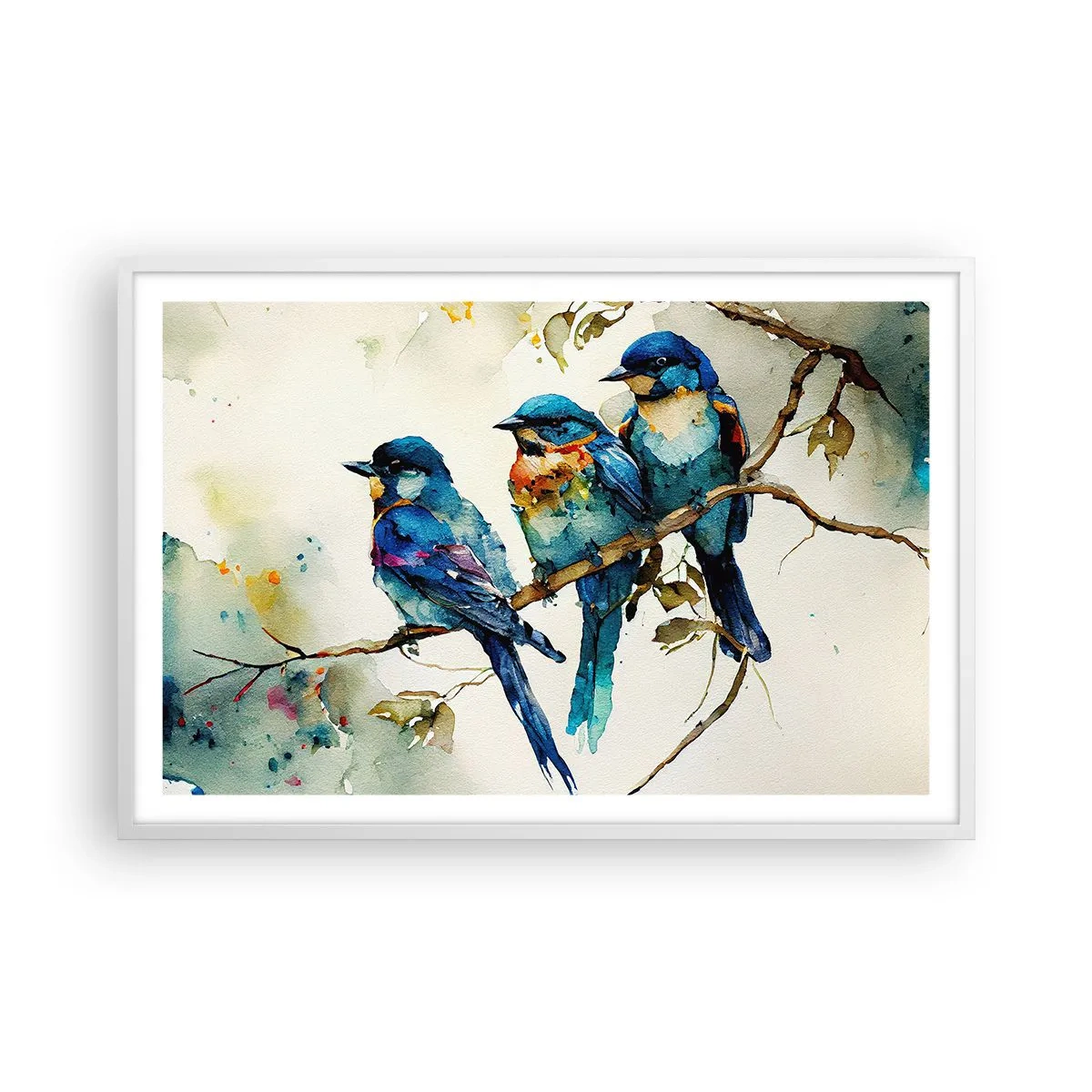 Plagát v bielom ráme - Urazil sa? - 91x61 cm