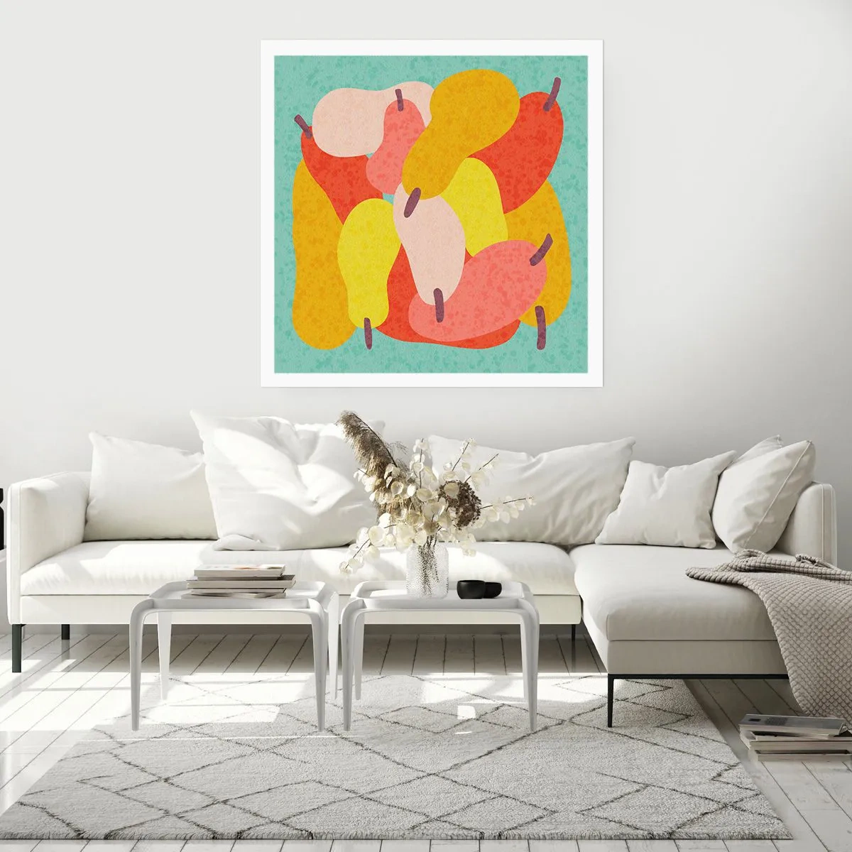 Plagát - Ochutnajte letné slnko - 60x60 cm