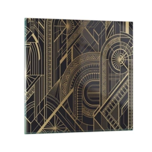 Obraz na skle - Koncepty, nápady, plány - 30x30 cm