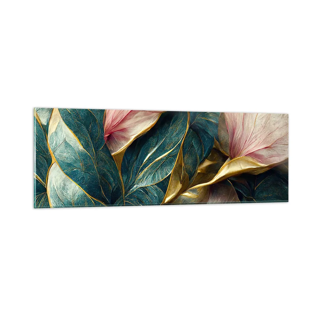 Obraz na skle - Prirodzená elegancia a štýl - 90x30 cm