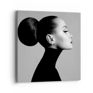 Obraz na plátne - Moderná Nefertiti - 40x40 cm