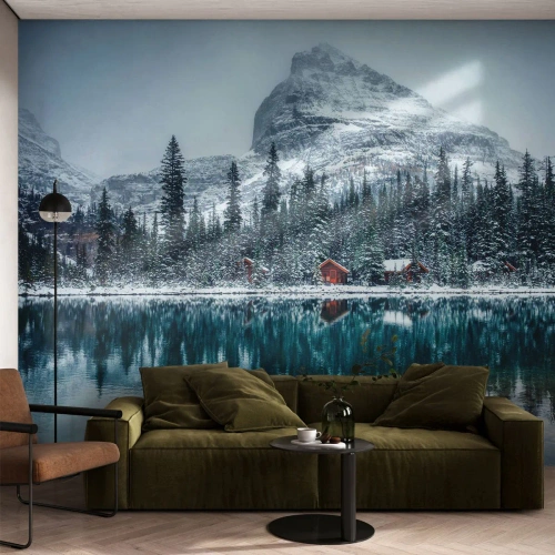 Fototapeta Premium Sand - Kanadské útočisko - Krajina, Kanada, Zima - 250x175 cm