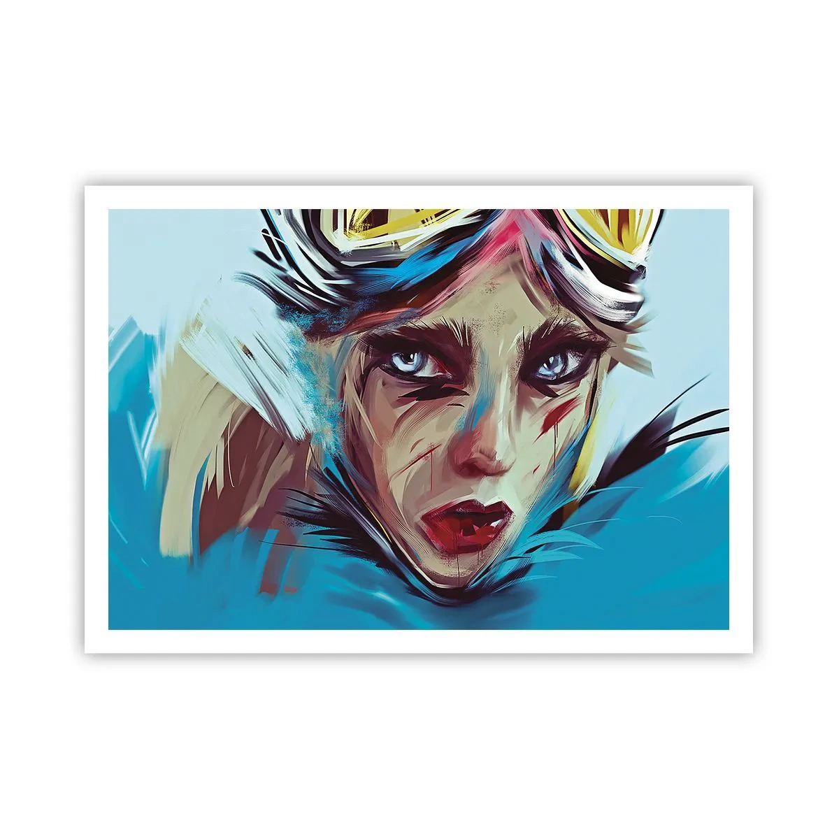 Plagát - Silničná bojovníčka - 100x70 cm