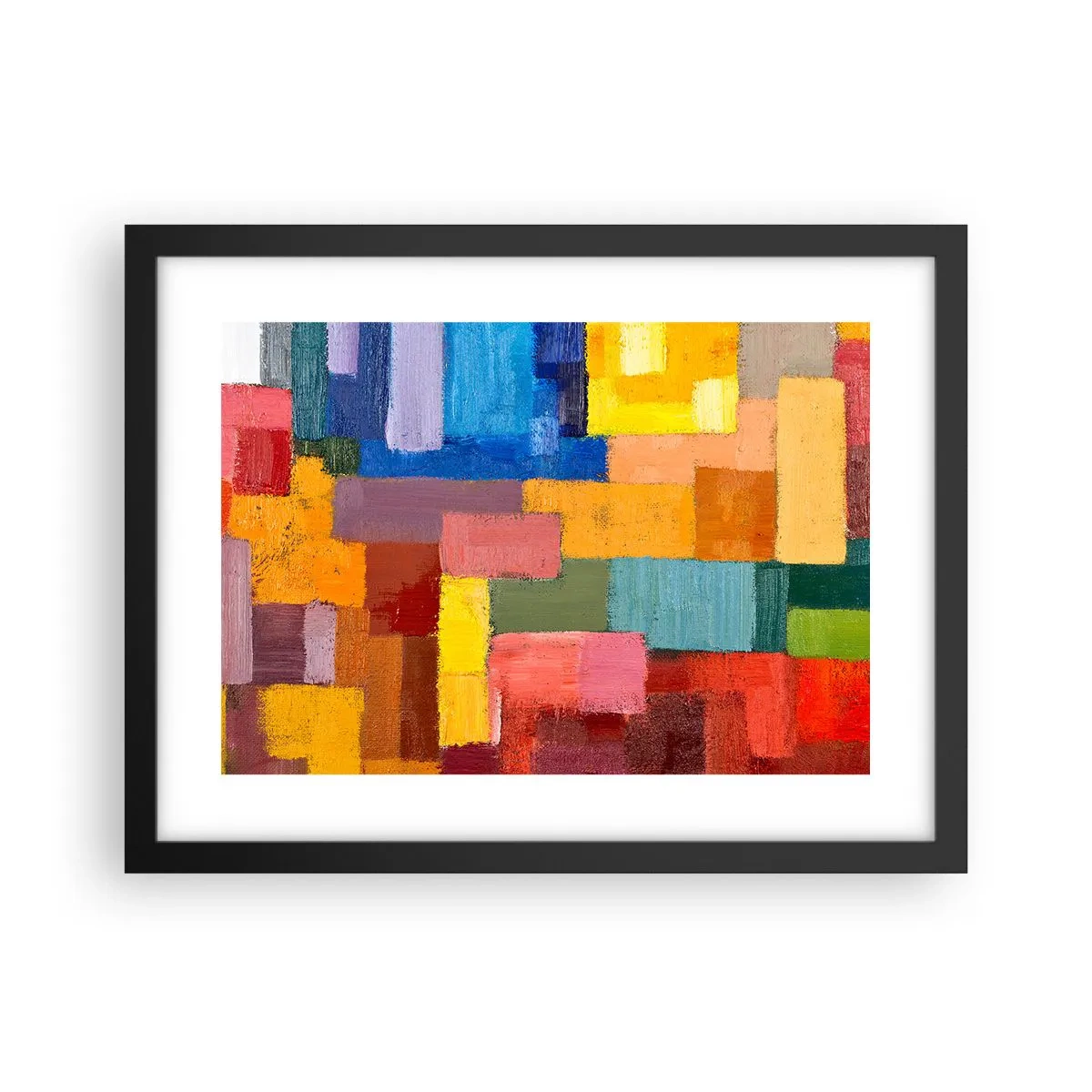 Plagát v čiernom ráme - Každý iný, všetky farebné - 40x30 cm