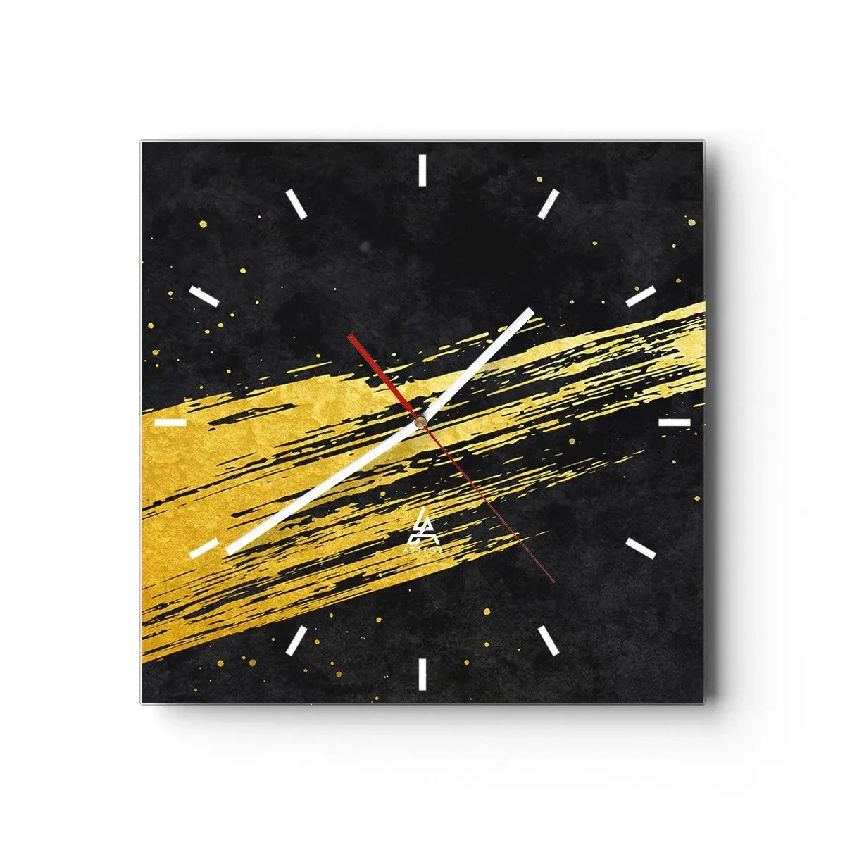 Nástenné hodiny - Skok do hyperpriestoru - 30x30 cm